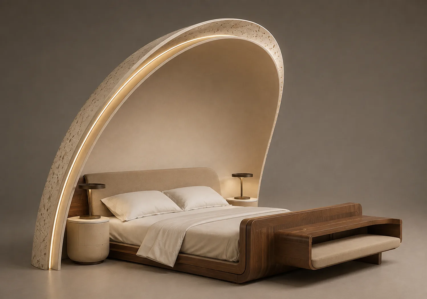 Arc Canopy Bed, view 4 of 4