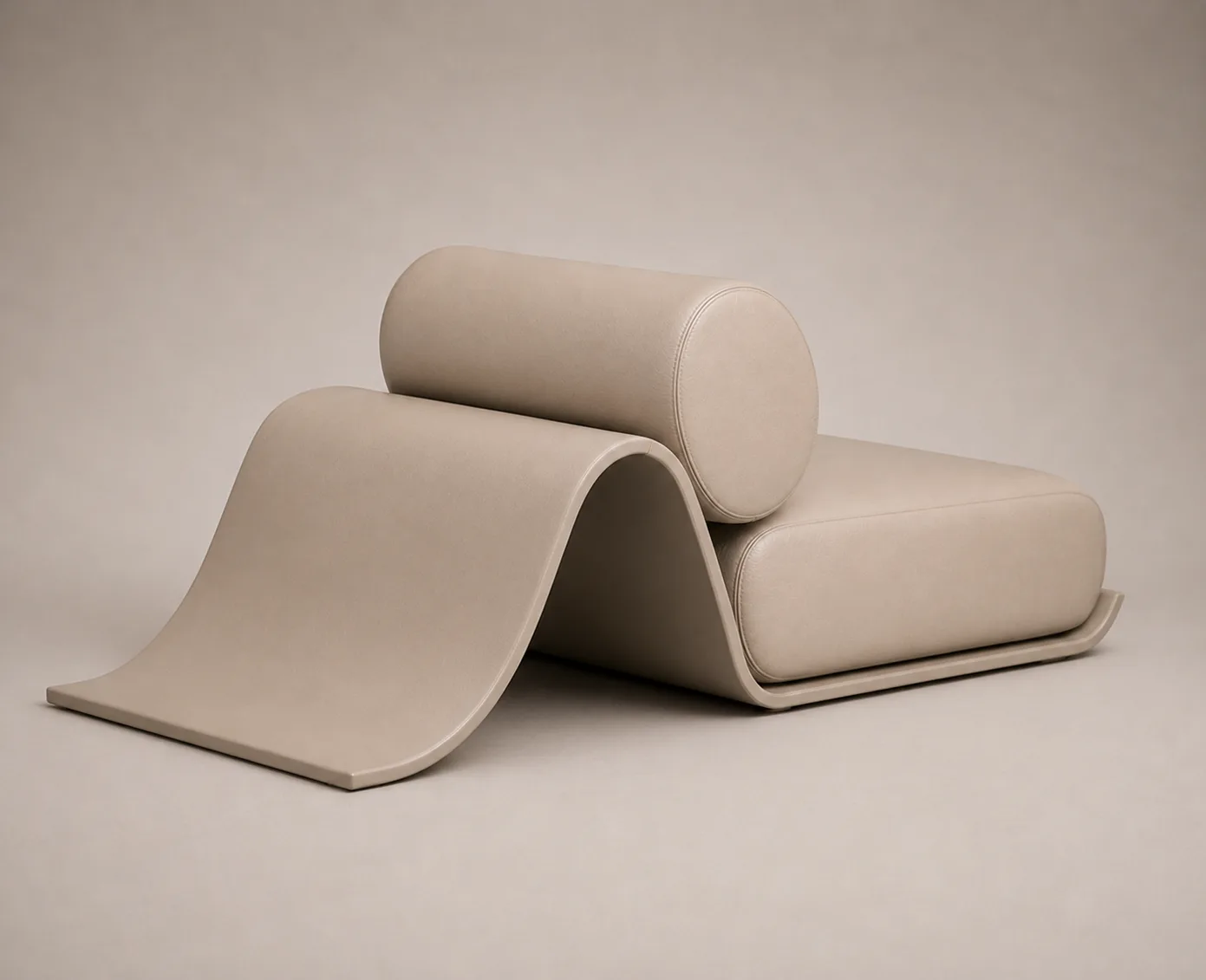 Soft Curve Lounge Chair, view 4 of 5